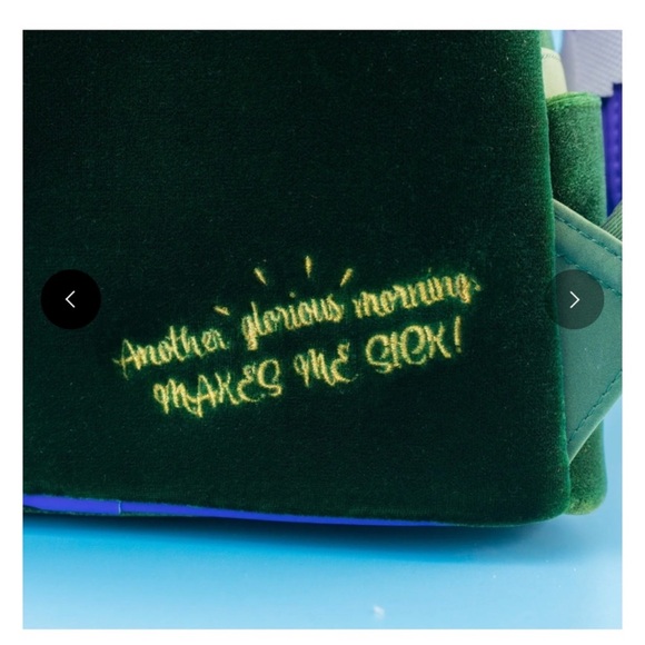 Loungefly Disney Hocus Pocus Winifred Sanderson Cosplay Mini Backpack Exclusive - Picture 5 of 11